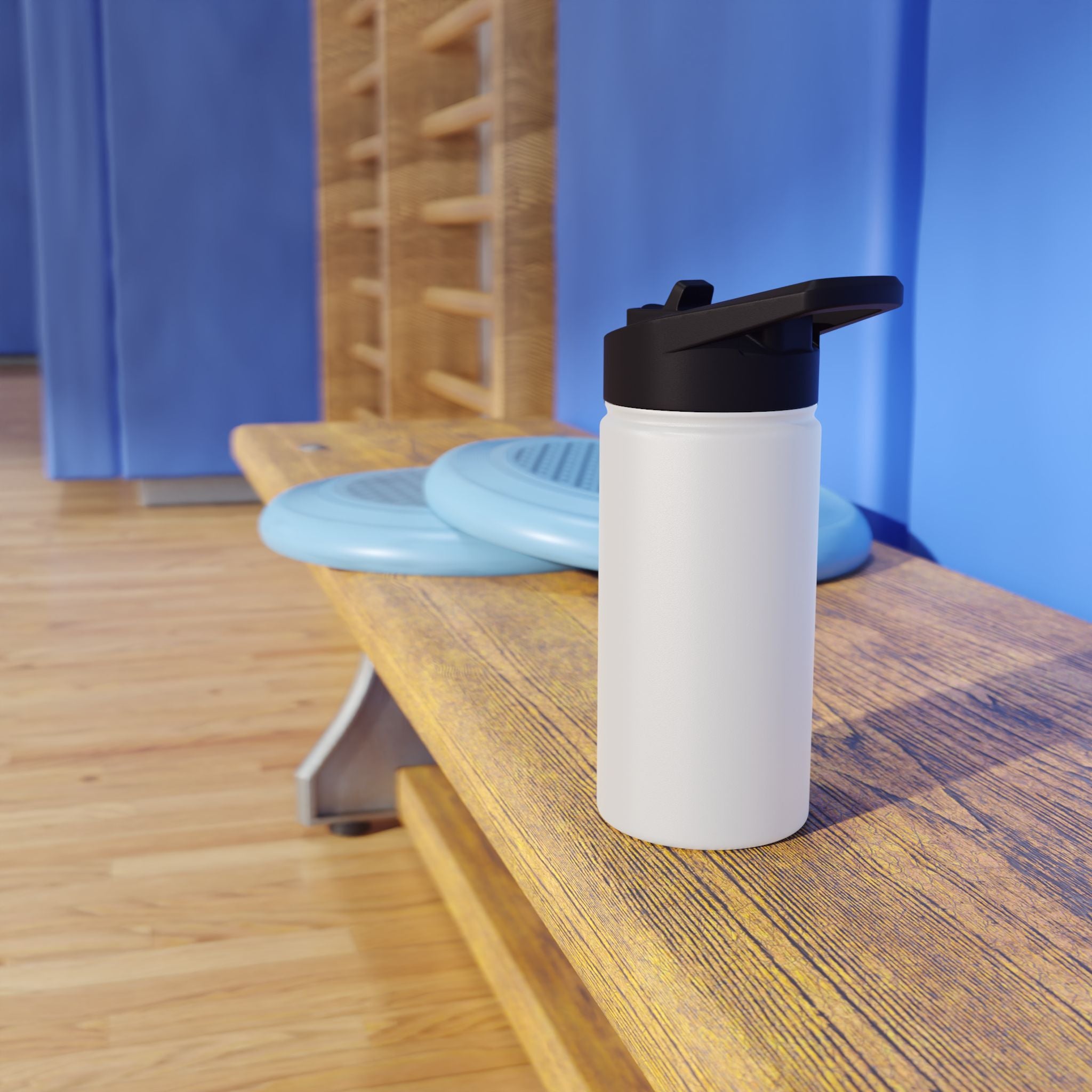 Summer Floral Stainless Steel Water Bottle — Retro Daisy Flowers