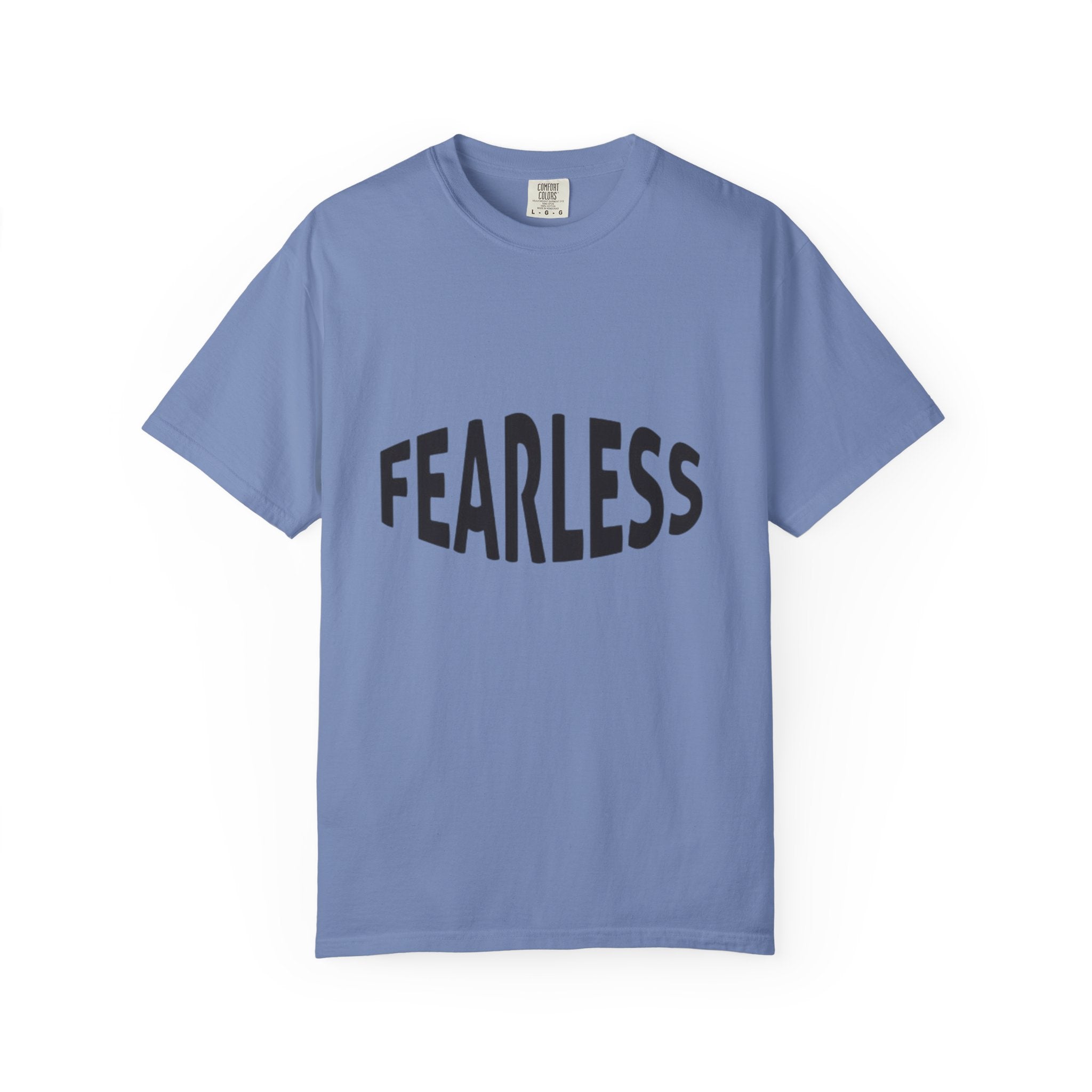 Fearless Graphic T-Shirt — Motivational Bold Typography Tee