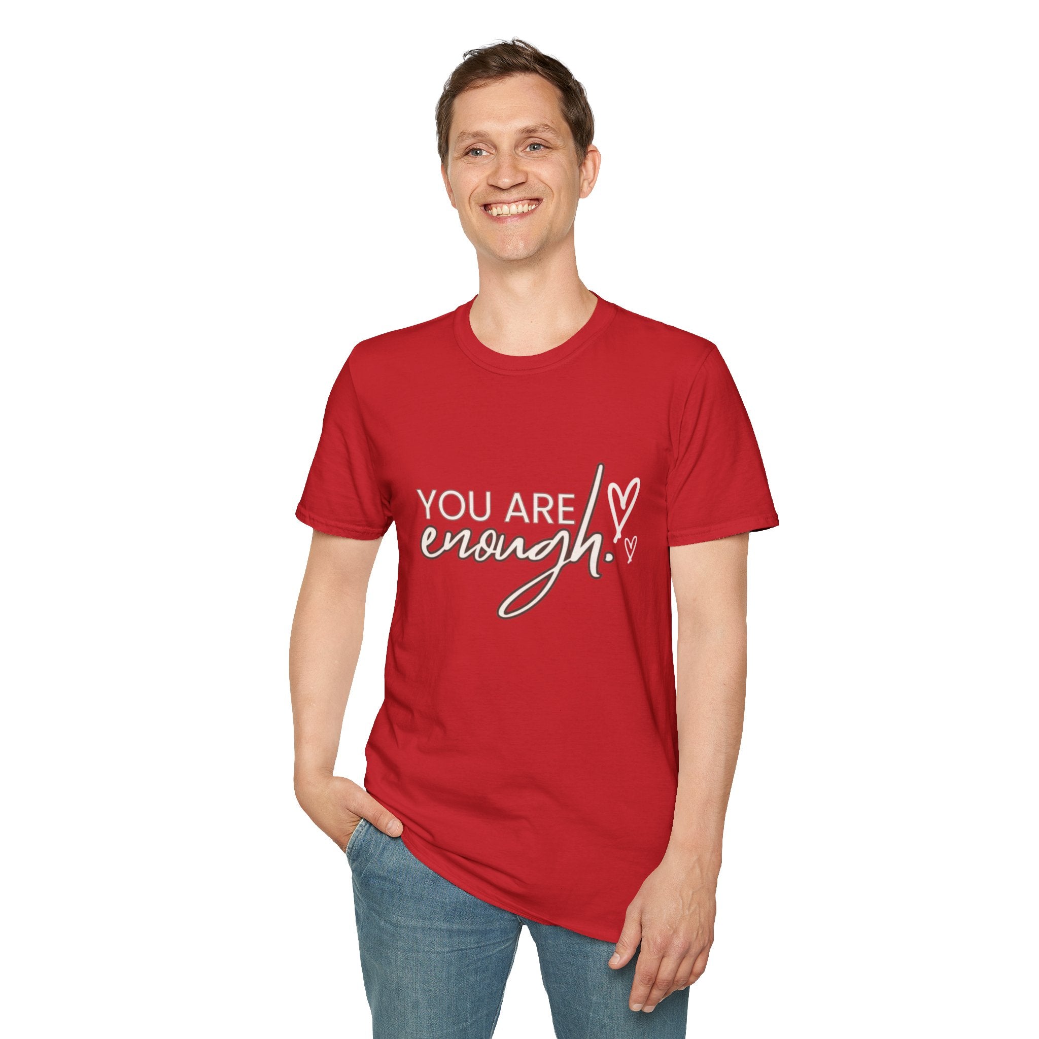 T-Shirt — "You Are Enough" Inspirational Graphic Tee